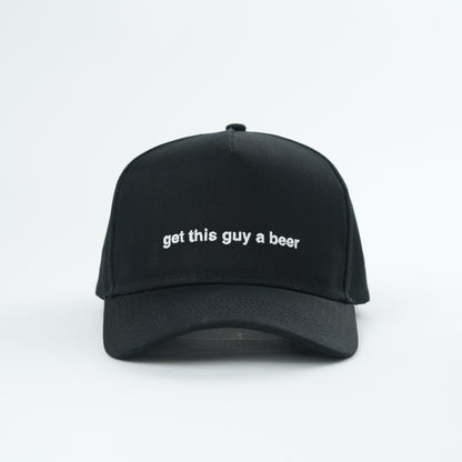 'get this guy a beer' cap