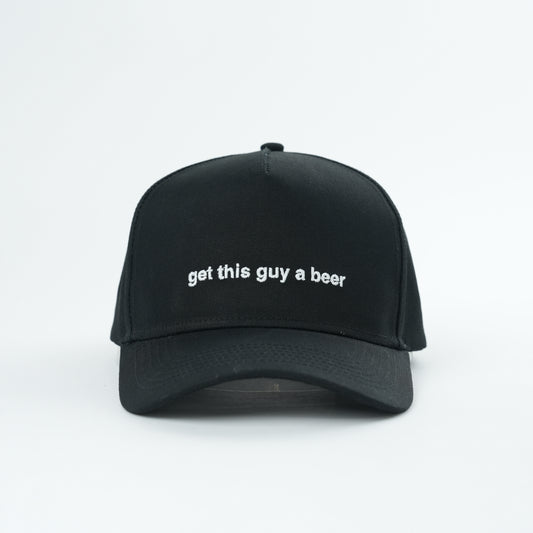'get this guy a beer' cap